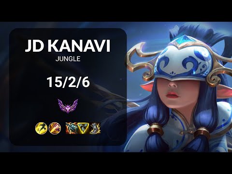 JD Kanavi Kindred vs Sejuani JUNGLE - KR MASTER Patch 13.13