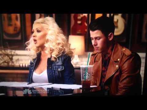 Xtina Singing on The Voice Season 8
