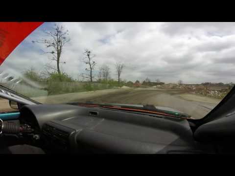 1 Runda RPP Rajdówka 2017 Kuźnia Raciborska Łukasz Marek/Tadeusz Pakuła Toyota Starlet