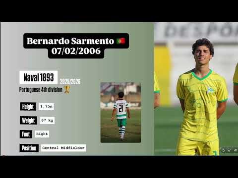 Highlights Bernardo Sarmento 2025/2026