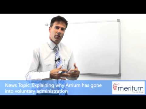 News Topic: Explaining why Arrium has gone into Voluntary Administration