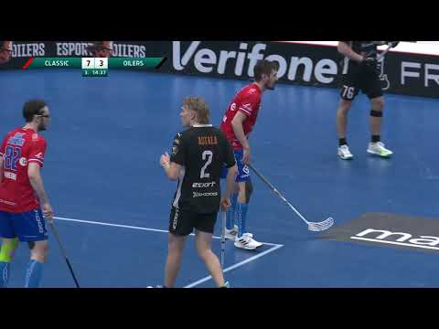 F-liigaM, Classic - Oilers, 25.4.2024, tilanne ajassa 54:47.