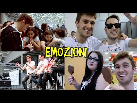 LA MIA PRIMA VOLTA SU UN PALCO!! TANTE EMOZIONI AL ROMICS!!