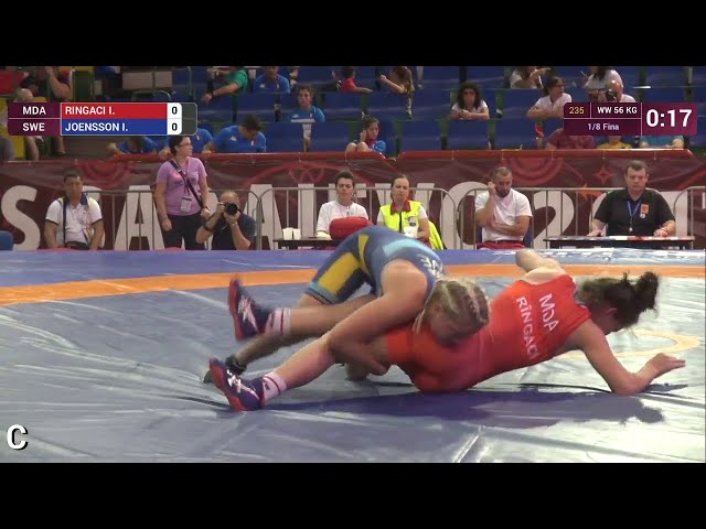245 | 235 | Cadets WW 56kg | 1/8 Final | RINGACI Irina (MDA) | JOENSSON Ida Emma Diana (SWE)