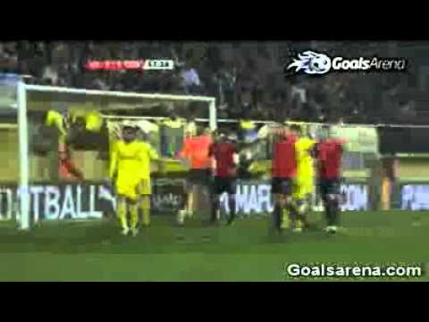 Villarreal 4-2 Osasuna All Goals 15/1/11