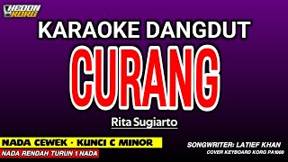 Download lagu CURANG KARAOKE DANGDUT - NADA WANITA KORG PA 1000 HEDON mp3