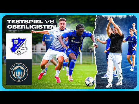 WIR SPIELEN GEGEN EINEN OBERLIGISTEN IN EINEM TESTSPIEL👀⚽ Delay Sports Matchday VLOG UND HIGHLIGHTS📹
