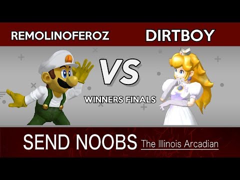 RemolinoFeroz (Luigi) vs Dirtboy (Peach) - Send Noobs Arcadian Winner's Finals