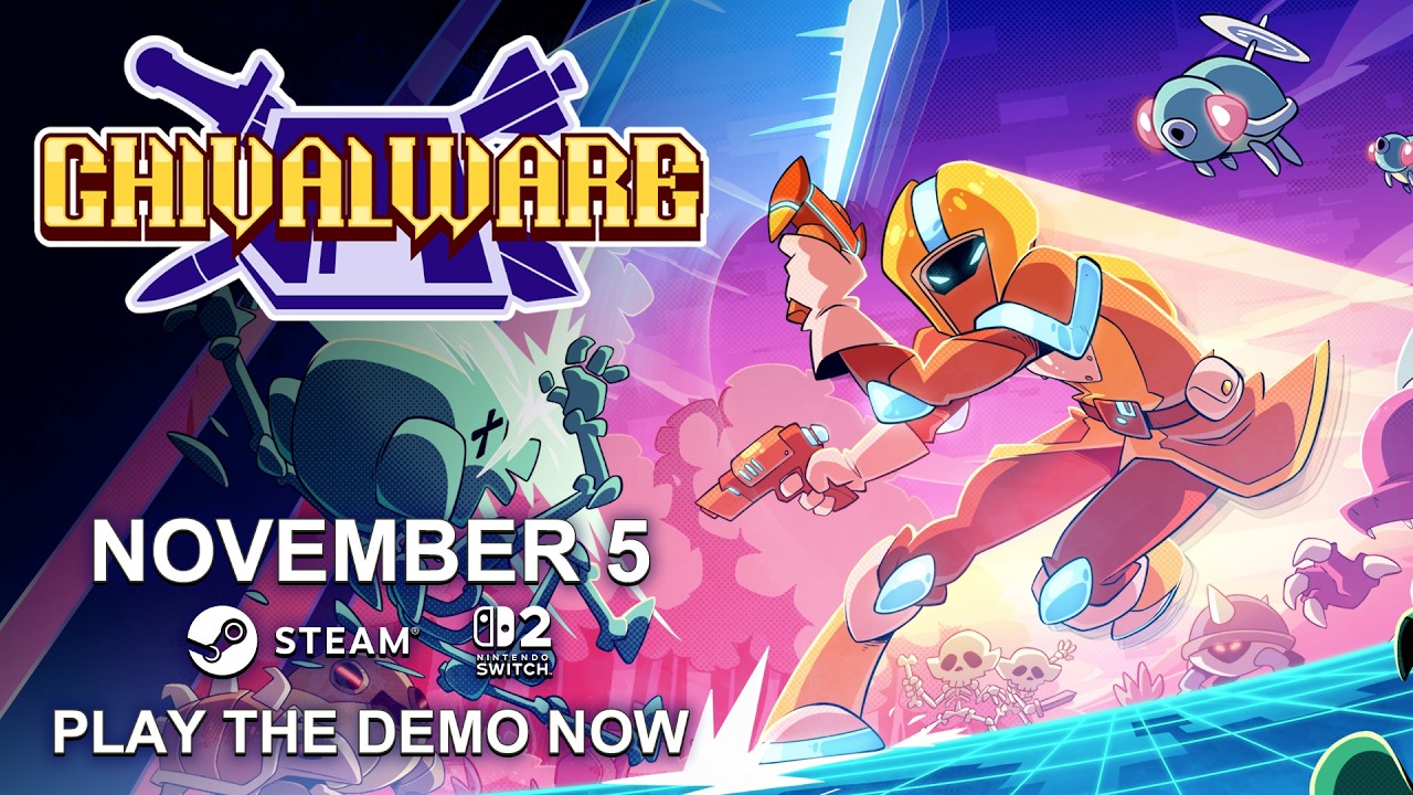 Video de YouTube: Chivalware llegará el 5 de noviembre a PC y Nintendo Switch 2
