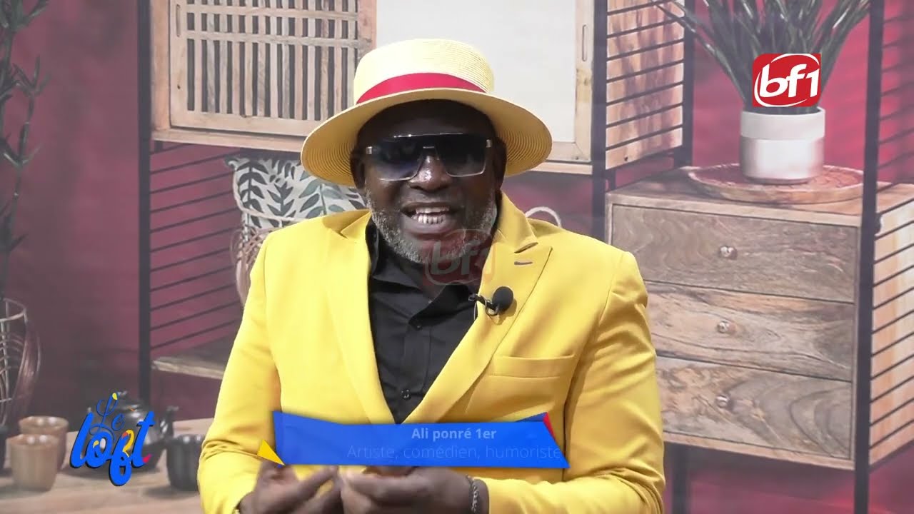 Je ne crois pas au destin prédéterminé. J'ai forgé ma destinée- Ali Ponré 1er, Comédien et humoriste