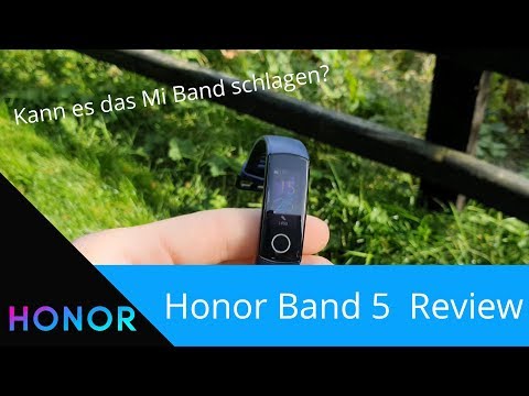 Schlägt es das Mi Band? -  Honor Band 5 Review