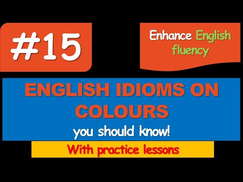 How to use the word COLOURS in English idioms in daily conversation?