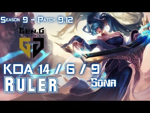 Gen Ruler SONA vs MORDEKAISER APC - Patch 9.12 KR Ranked