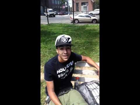 Freestylin spiting Bars, Swag On Deck