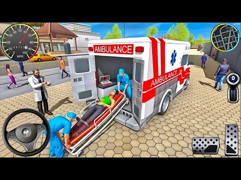 Ambulance City Rescue Simulator - 911 US Emergency Ambulance Driving 3D - Android Gameplay