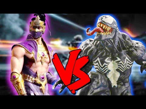 Rain Vs Venom Army - Epic Battle - Mortal Kombat Costume Skin Mod