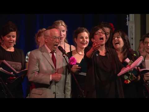 Herman Kahan  with Bente Kahan