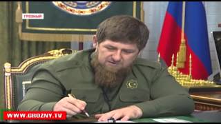 Рамзан Кадыров встретился с директором департамента по работе с обращениями граждан Арби Тамаевым