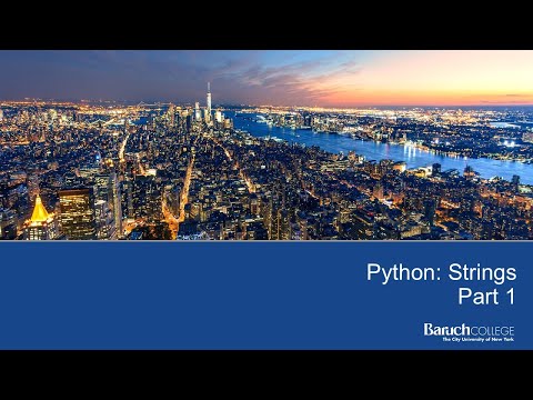 Python Strings Part 1 Professor Patrick Fall2024