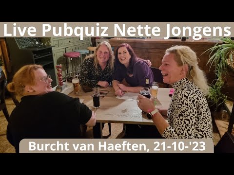 Top feest tijdens popquiz met live band van Nette Jongens in Haaften