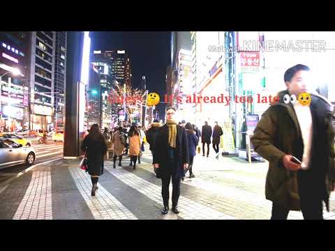 Watch me embarrass myself in the street of Gangnam, Seoul, South Korea for 3:16 minutes straight😉😆