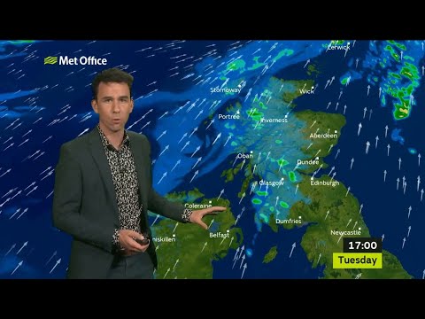 Tuesday morning forecast 25/09/18