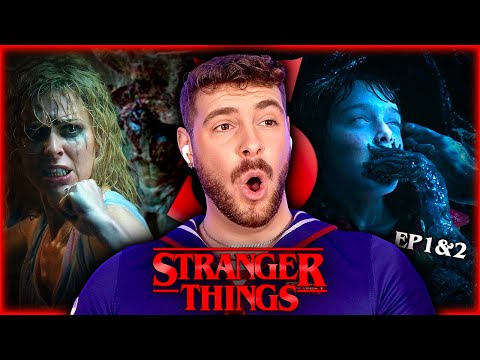 STRANGER THINGS Season 5 EP1&2 Reaction *I’m already gagged…*