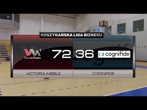 Victoria Meble vs Cognifide - VIII kolejka - Grupa A Poznań - Koszykarska Liga Biznesu