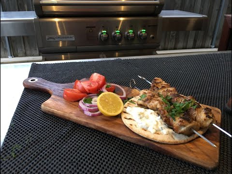 How to cook and prepare a Greek Style Chicken Souvlaki