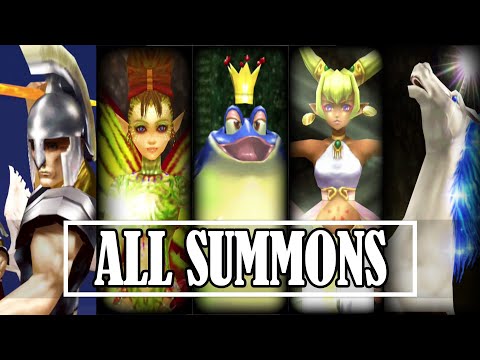 Chrono Cross Remaster - ALL SUMMONS Showcase | The Radical Dreamers Edition【4K】
