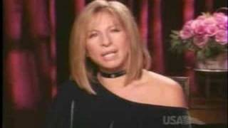 Barbra Streisand - Moving Image Award to John Travolta