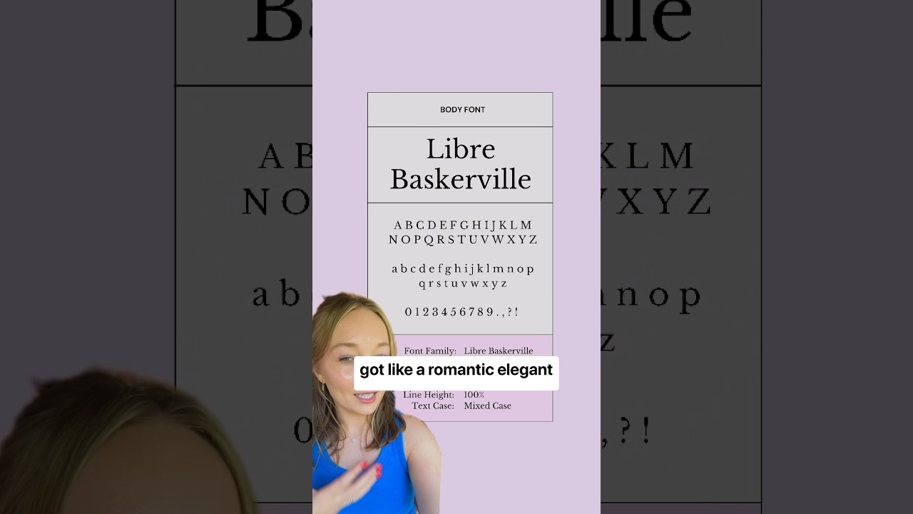 My 5 favorite serif body fonts (from Google fonts) 🎨 #font #graphicdesign #typeface