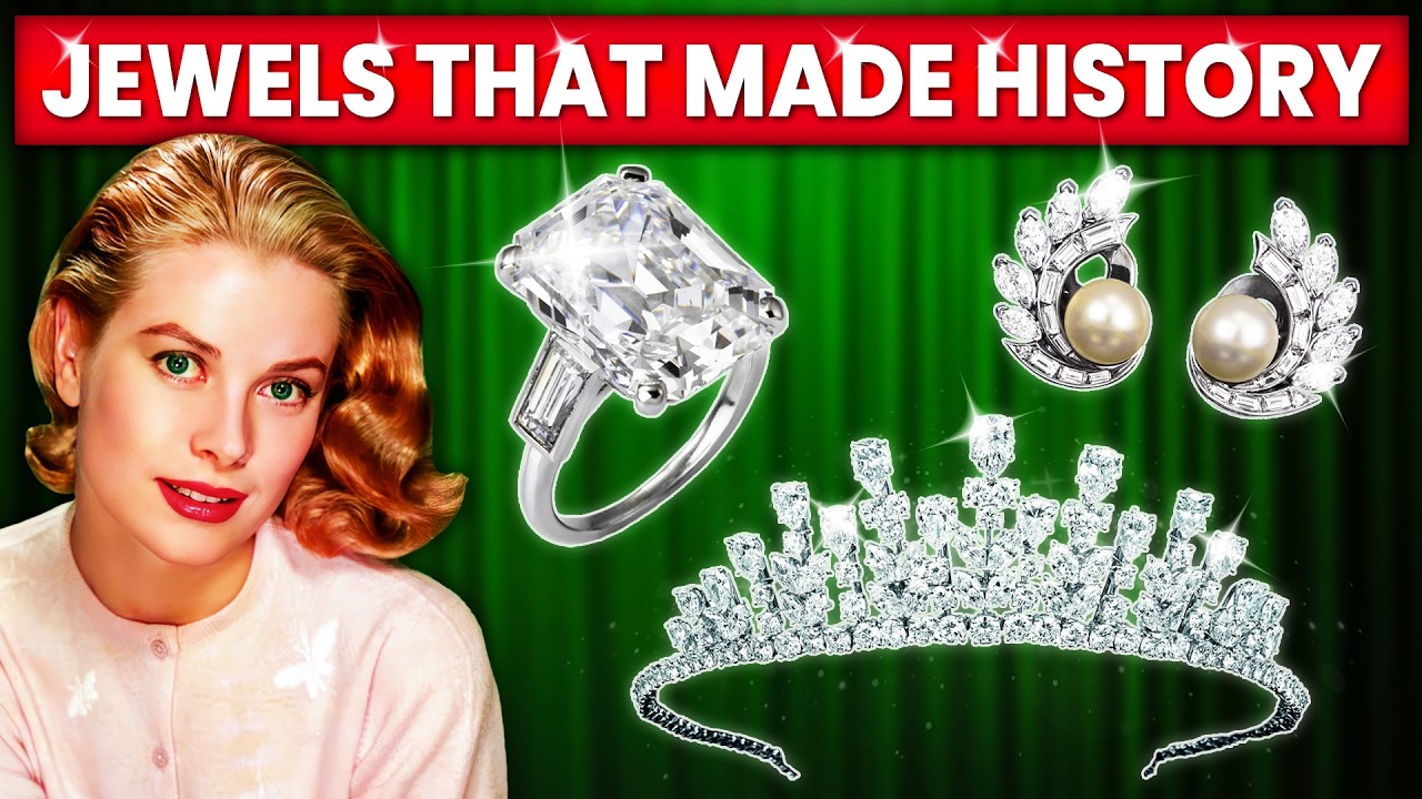 Grace Kelly Jewelry Collection | Most Beautiful and Expensive | Gems | Diamonds | Necklace | Tiara