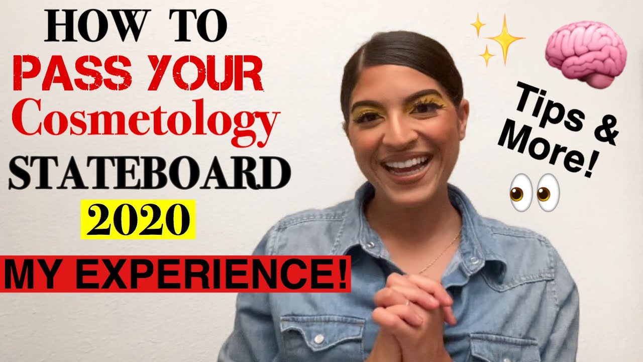 HOW TO PASS YOUR COSMETOLOGY STATEBOARD 2020 | TIPS For Written & Practical | MANIFESTATION