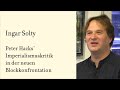 Peter Hacks Critique Of Imperialism In The New Bloc Confrontation Ingar Solty Hacks Conferen