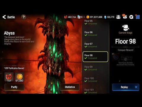 Epic Seven - Abyss 98 clear.