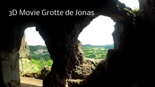 preview picture of video '3 D Movie Go Pro 3 D system Grotte de Jonas (France)'
