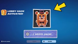FREE CHEAT MASTER SPRITES LOBBY HACK CODES FORTNITE ADMIN PANEL HOW TO GET ALL LOBYY HACK FREE SKINS