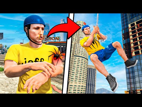 Jeffy Becomes SPIDERMAN in GTA 5!