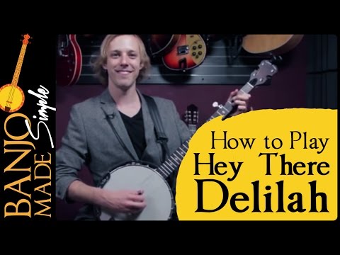 How to Play Hey There Delilah - Plain White T's Banjo Lesson