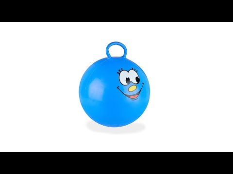 Ballon sauteur pour enfant Bleu - Matière plastique - 45 x 55 x 45 cm