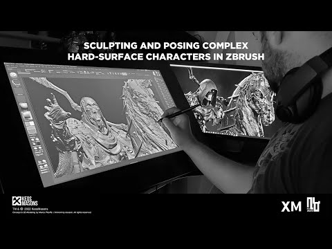 ZBrush Presentation by Marco Plouffe - Sculpting and Posing Complex Hard-Surface Characters
