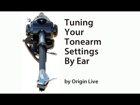 How to adjust tonearm set up and improve performance.