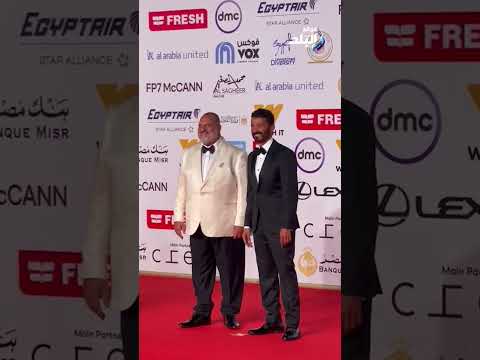 خالد النبوي وخالد الصاوي يجتمعان على ريد كاربت ختام مهرجان القاهرة