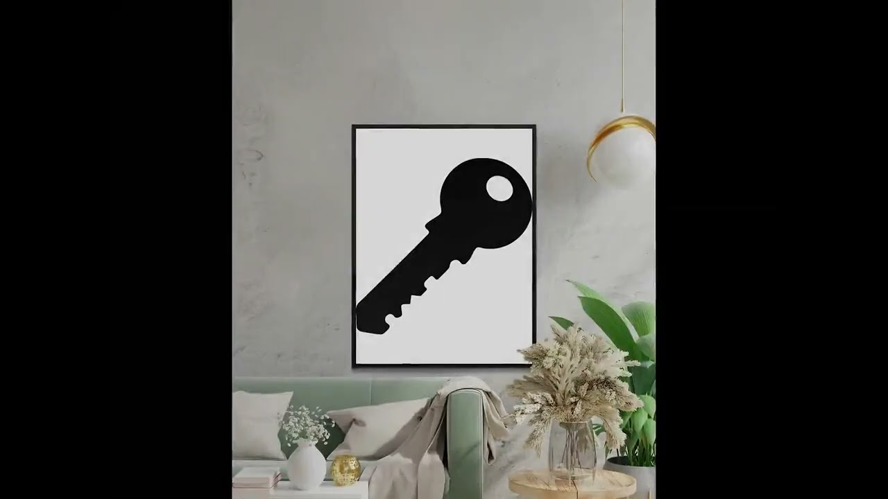 Download Key Shape Silhouette SVG, Vintage Key Clipart, Retro Key Vector, Unlock Digital Cut File