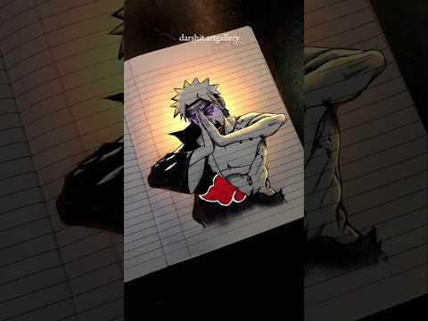 Pain pen sketch #shorts #animedrawing