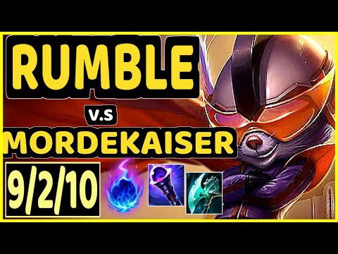 BEANSU (RUMBLE) vs MORDEKAISER - 9/2/10 KDA TOP CHALLENGER GAMEPLAY - EUW