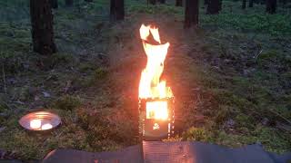 Vatertag = Bushcraft + Test Tunnelzelt Schwarzenberg