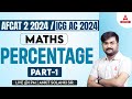 AFCAT ICG AC 2024 AFCAT ICG AC Maths Percentage 1 Maths Preparation By Ankit Sir