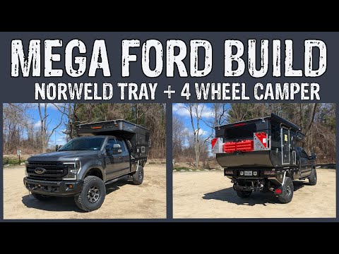 2022 F250 Norweld Tray + 4 Wheel Camper Walkthrough